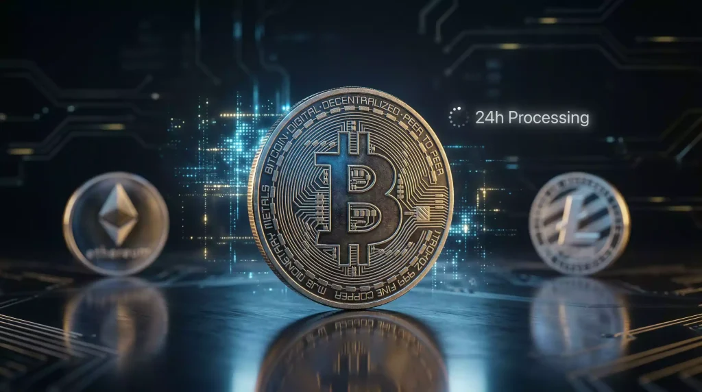 Bitcoin cryptocurrency withdrawal from sweepstakes casino