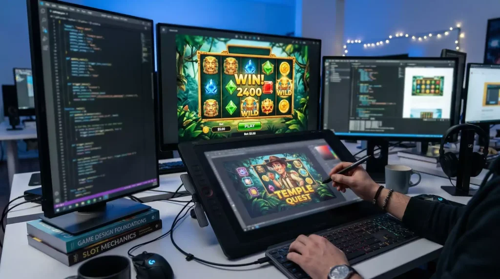 Game software developers creating sweepstakes casino slots