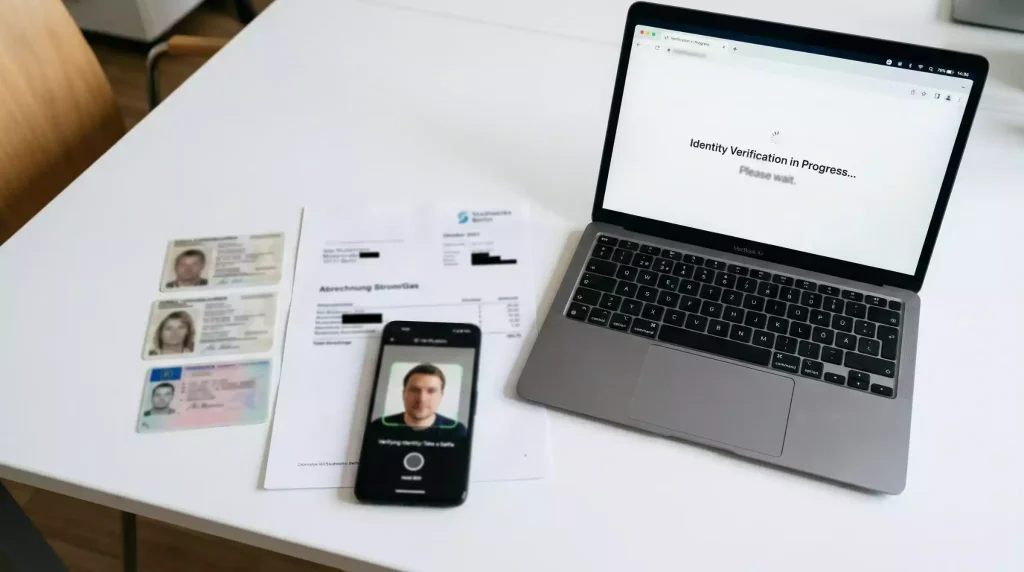 Identity documents for sweepstakes casino KYC verification
