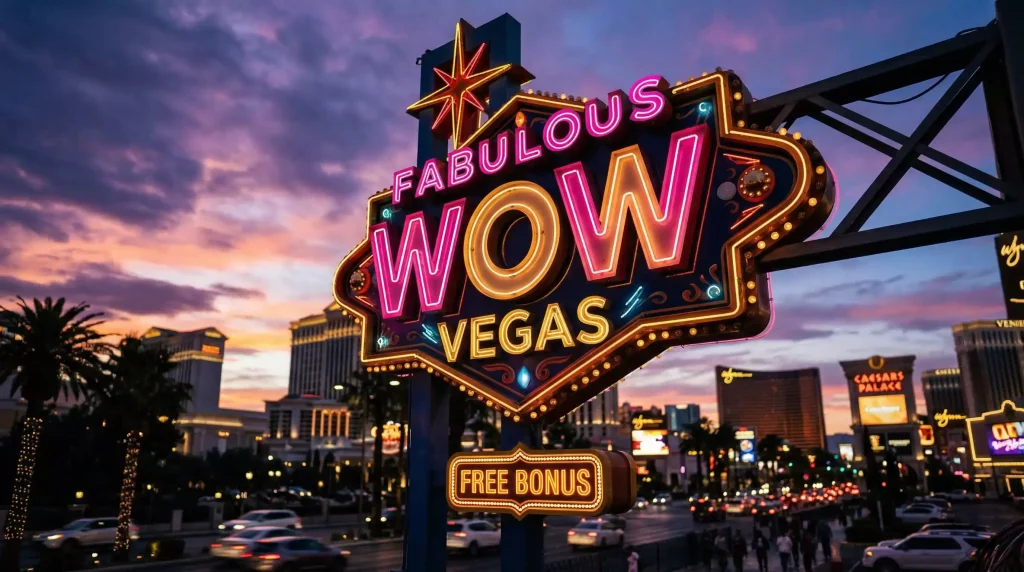 WOW Vegas sweepstakes casino no deposit bonus and SC rewards